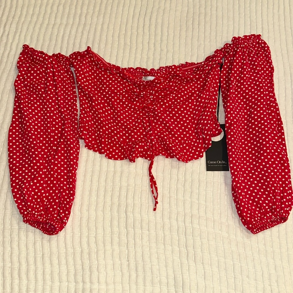 NWT Privacy Please crop top